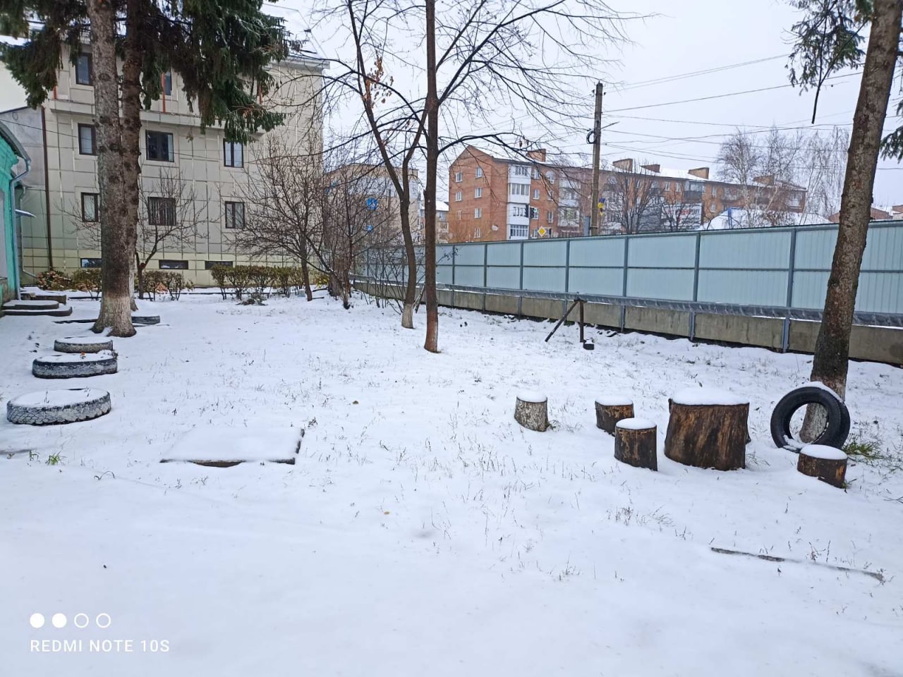 Перший сніг на Одещині