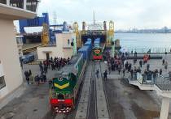 "Потерявшийся" паромный поезд из Ильичевска прибыл в Китай