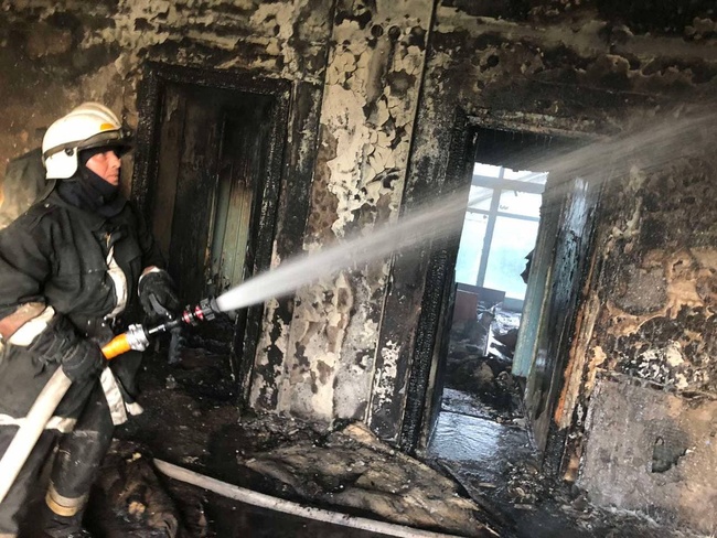 У покинутому санаторії «Червоні зорі» в Одесі сталася третя за п'ять років пожежа