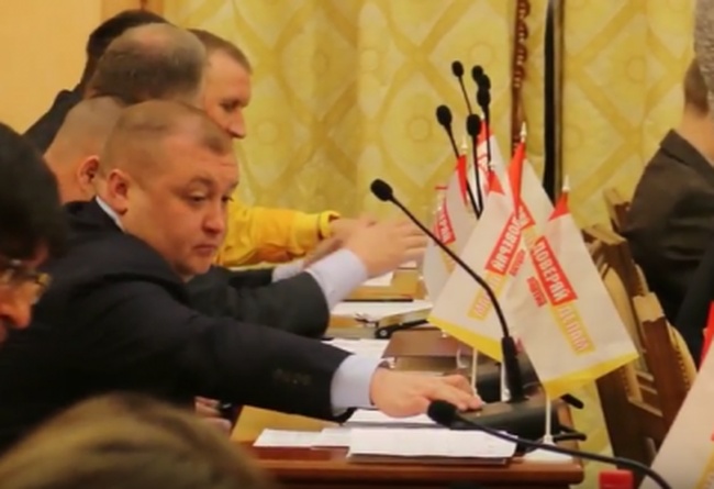 Кнопкодавство на сессии Одесского городского совета