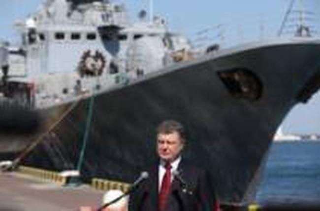 Петр Порошенко в Одессе: «Мы доказали, что не дадим здесь развернуть бойню»
