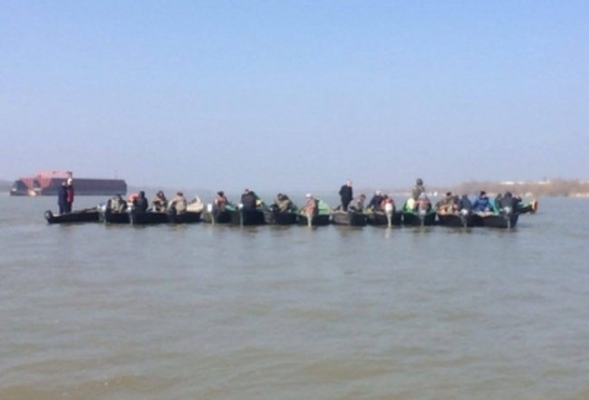 Вилковские рыбаки добились подписания квот на вылов сельди, перекрыв Дунай