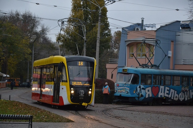 До весни наступного року 18-й трамвай в Одесі буде ходити за скороченим маршрутом