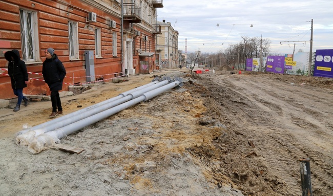В Одессе капитально ремонтируют спуск Маринеско, движение транспорта ограничено