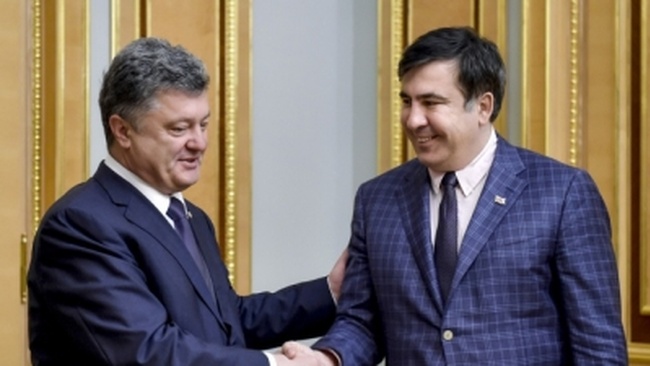 Партия Саакашвили нашла в деятельности Порошенко признаки возрождения Януковича
