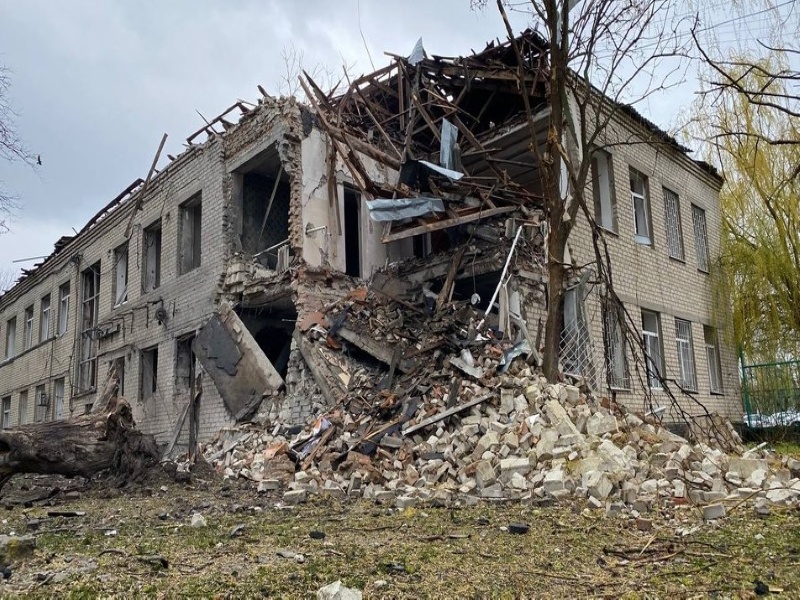 Збитки від обстрілу Баштанської лікарні на Миколаївщині склали понад 14 мільйонів гривень