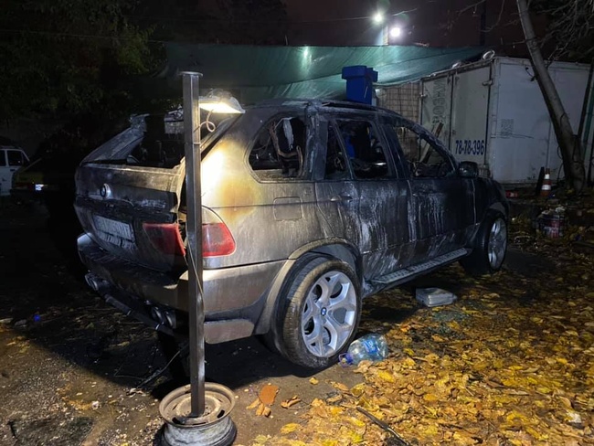 Поліцейські почали два провадження через другий за рік підпал автівки одеського активіста
