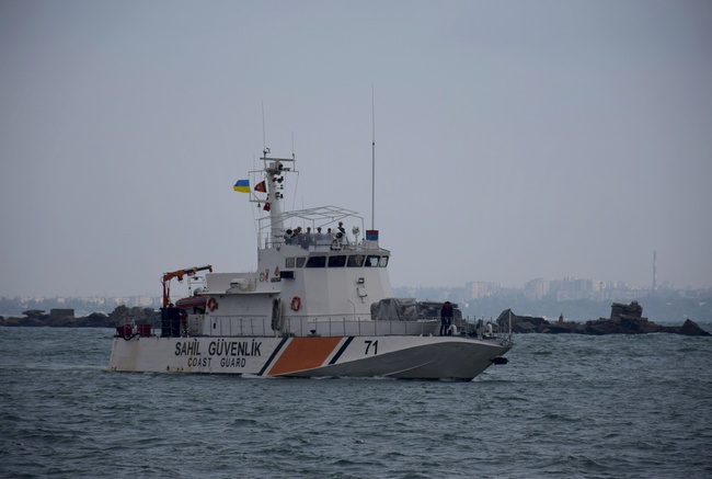В Одессу прибыл корабль Береговой охраны Турции с неофициальным визитом