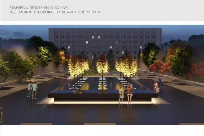 Біля будівлі Одеської обласної ради створять «Сади пам’яті»
