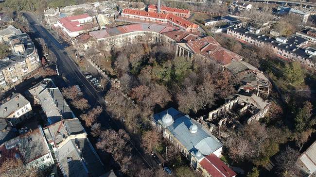 Корпуси інфекційної лікарні в Одесі. Фото: Вікіпедія