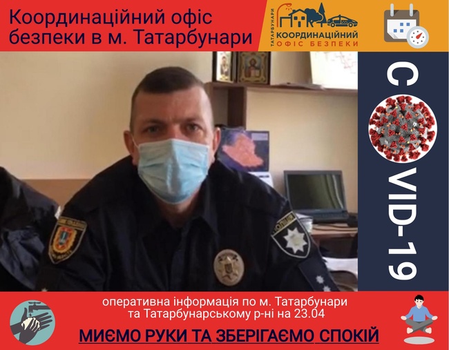 Міська влада, поліція та лікарі в Татарбунарах закликають обмежити особисті контакти під час поминальних днів