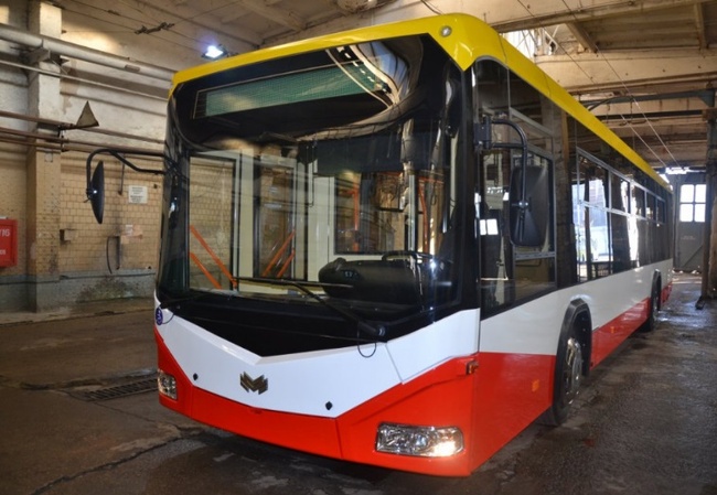 Первый троллейбус за деньги ЕБРР вышел на линию в Одессе