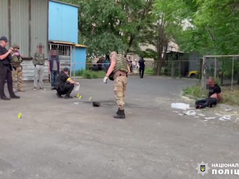 В Одесі гранатою від поліцейських відбивався торговець зброєю