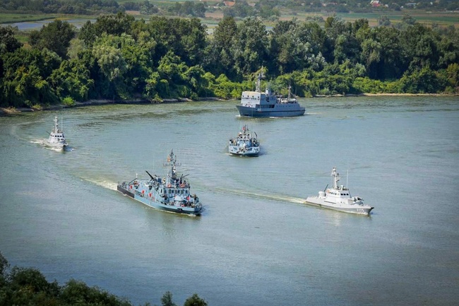 В акваторії річки Дунай стартували українсько-румунські навчання Riverine-2020