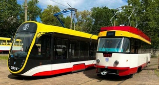 В Одесі на маршрути вийшли нові економні трамваї