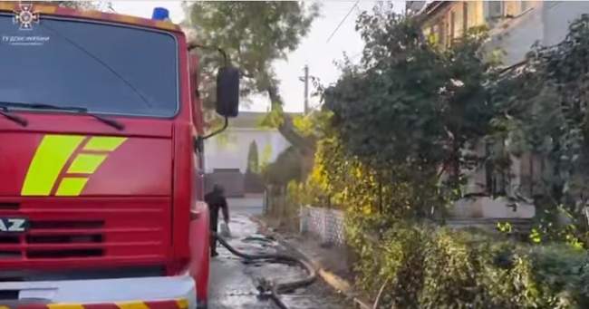 Фото: скріншот відео ДСНС України в Херсонській області