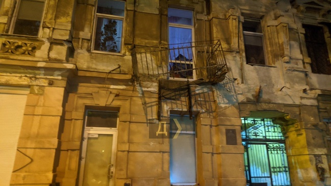 В центрі Одеси впав балкон пам'ятника архітектури
