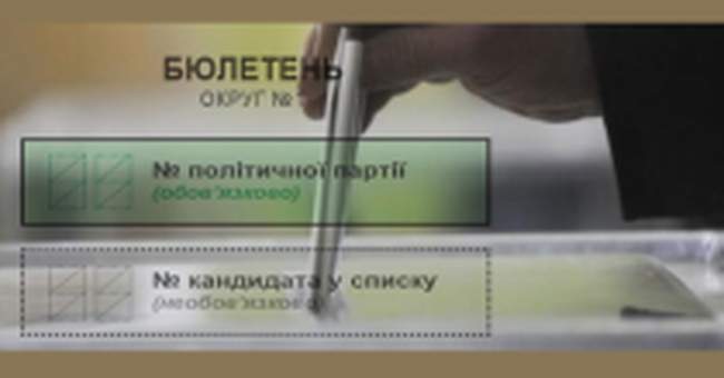 БПП "Солидарность" в Раздельной оказалась в бюллетенях первой и последней