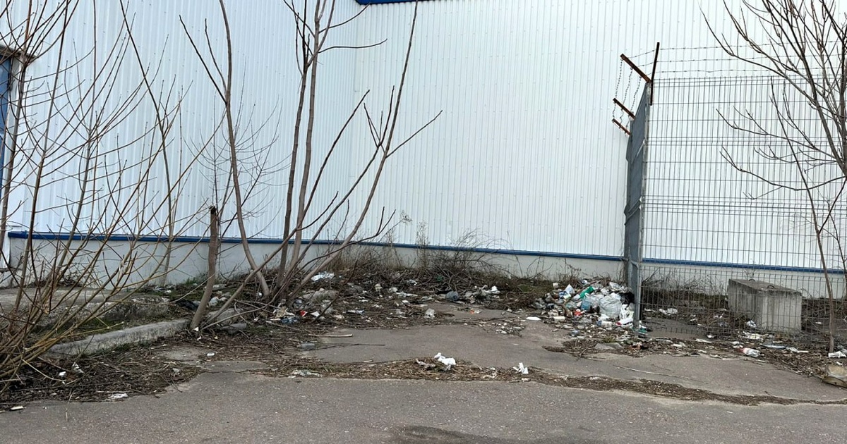 В Миколаєві на проспекті Героїв України створили сміттєзвалище