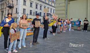 Одесити вийшли на традиційну акцію-згадку про полонених