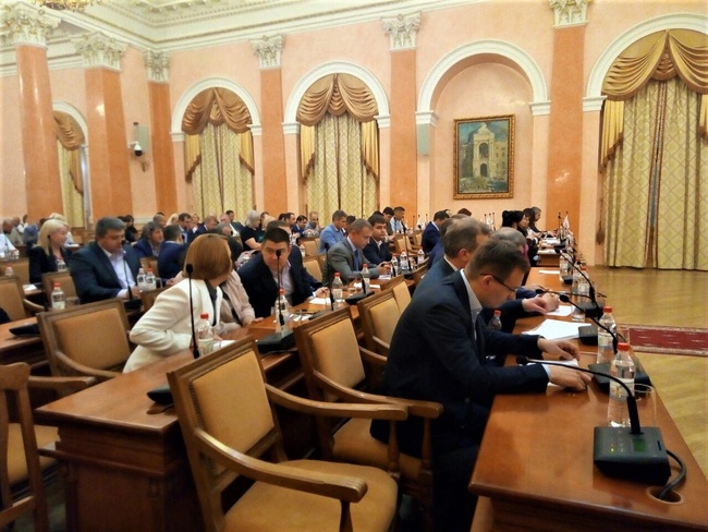 Внеочередная сессия Одесского городского совета