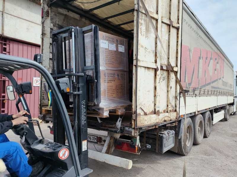 Вантажівки з необхідною допомогою Херсону відправлено з Миколаєва