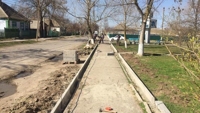 В Измаиле утвердили перечень из 30 улиц, где отремонтируют тротуары