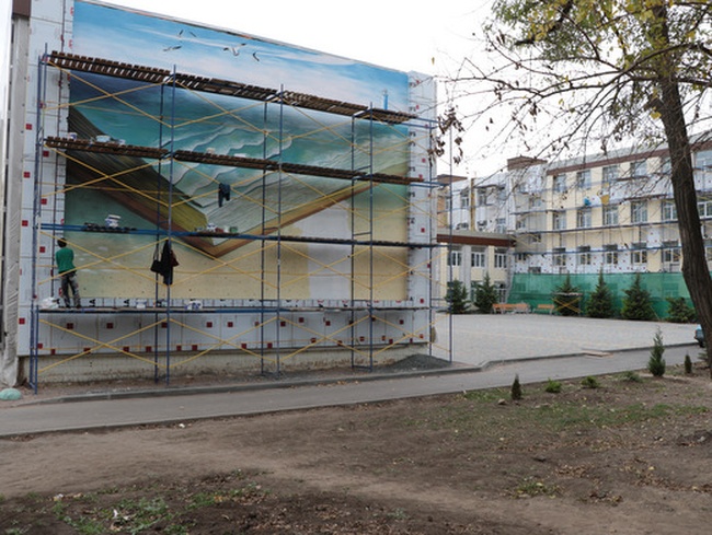 Ремонт школы с муралами на Фонтане в Одессе за год подорожал почти на девять миллионов
