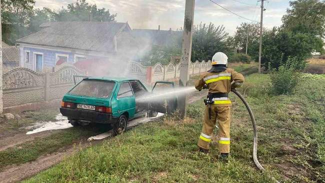 PHOTO: State Emergency Service of Ukraine in Mykolaiv Oblast