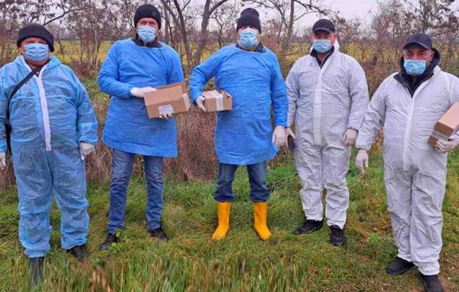 Група вакцинаторів Фото: Держпродспоживслужба