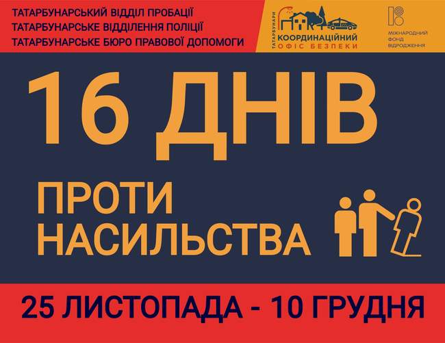 Координаційний офіс безпеки підтримав акцію «16 днів проти насильства»