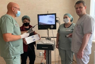 Миколаївська лікарня отримала нове обладнання для ендоскопічних процедур