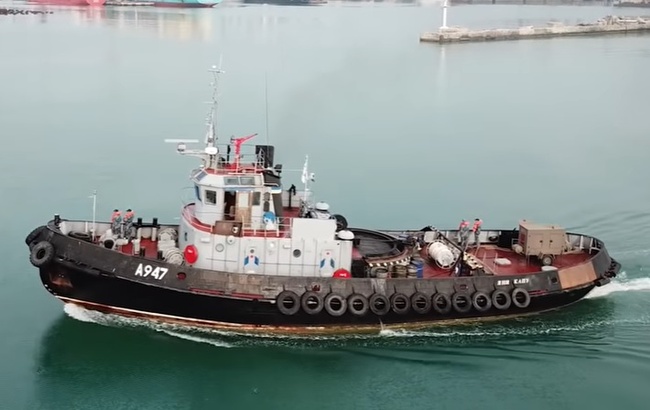 Буксир, поврежденный российским кораблем во время «Керченского инцидента», вернулся в Одессу