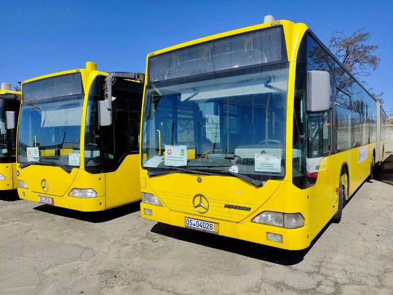 Німецькі партнери надали Миколаєву три автобуси