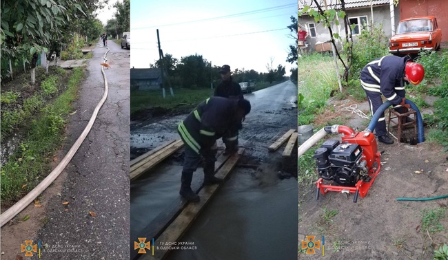 На Одещині від зливи постраждали 40 будинків та дворів