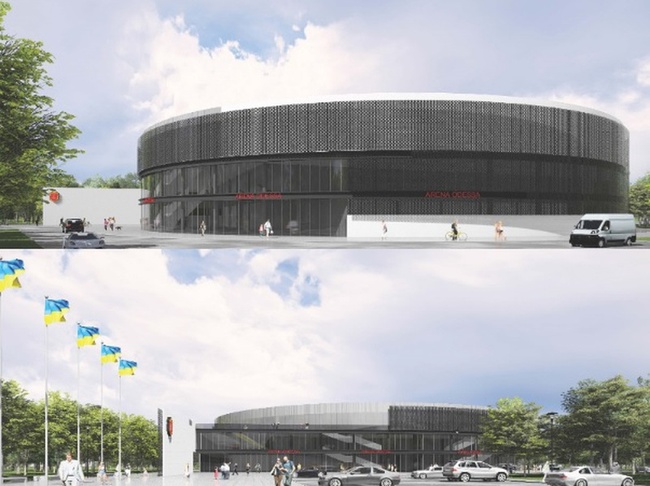 Гриневецький узгодив проєкт будівництва нового Палацу спорту в Одесі