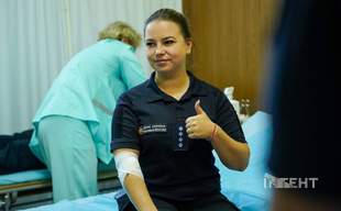 Odesa rescuers donate blood for the Armed Forces of Ukraine