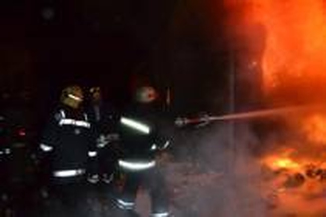 В огне пожара в центре Одессы погибли два человека
