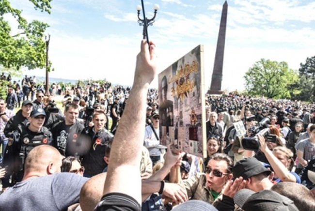 На Аллее Славы в Одессе 9 мая задержали 15 человек