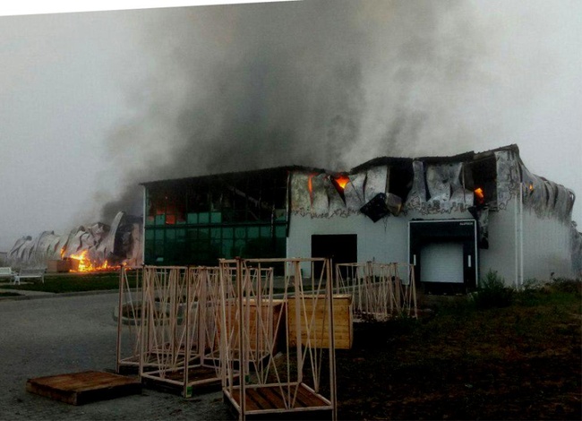 В Одесской области сгорело крупнейшее в Украине предприятие-производитель чеснока