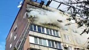 Enemy shells Mykolaiv region with artillery: a high-rise building and private sector are damaged