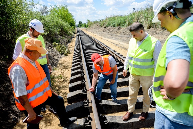 Відновлену залізничну лінію "Басарабяска-Березіне" планують ввести в експлуатацію завтра