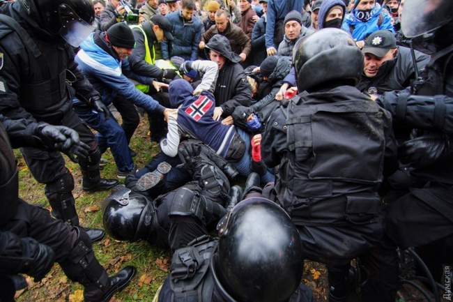 Прокуратура  не расследует действия полиции во время акции протеста в Горсаду