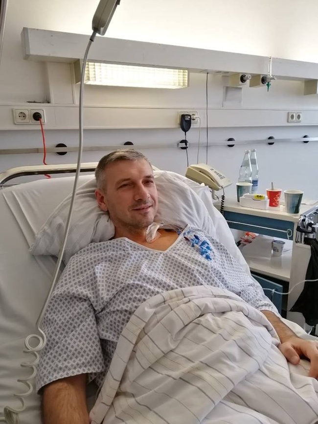 Одесский активист Михайлик: "Операция в Германии оказалась сложнее, чем ожидали врачи"