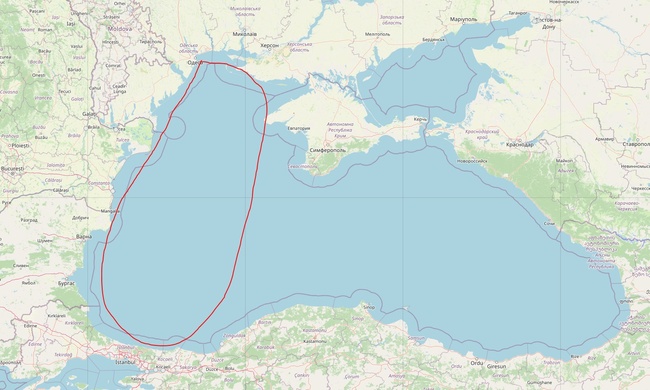Росія замінувала шляхи від Босфору до Одеси і заявила, що міни українські
