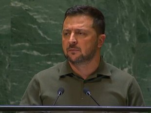 Володимир Зеленський виступив на засіданні Генеральної Асамблеї ООН