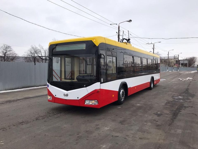 В Одессу прибыл второй белорусский троллейбус, ждут еще 45