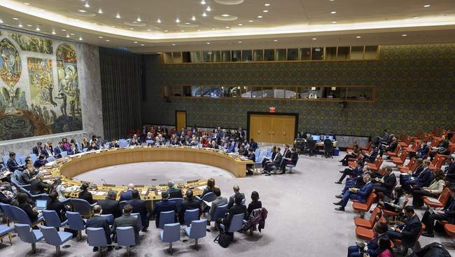 Photo: UN Security Council.