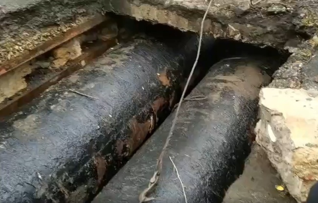 Украденные опоры под провалившимся мостом на трассе Болград-Кубей заменили трубами