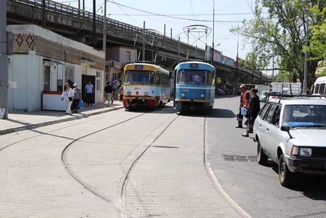 На Пересыпи возобновили движение трамваев по улице Одария